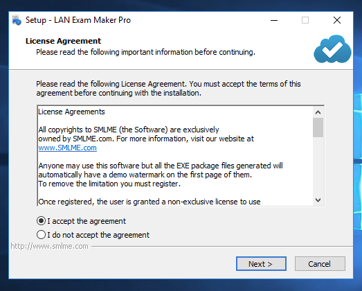 Install LAN Exam Maker to VPS