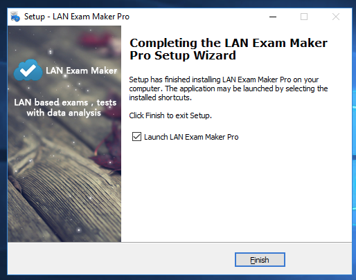 Install LAN Exam Maker to vps