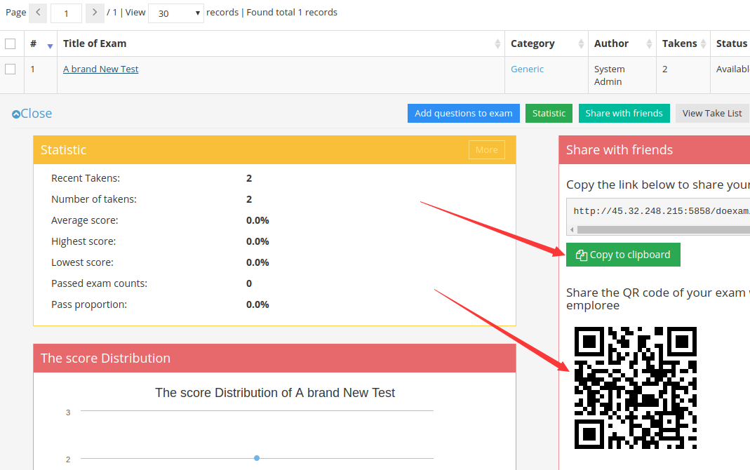 Install LAN Exam Maker on VPS